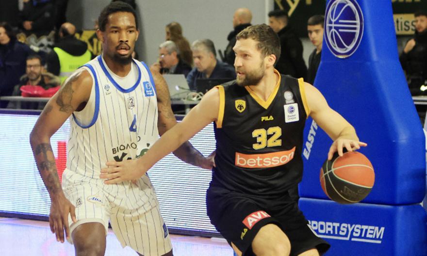 ΑΕΚ: Πέρασε δύσκολα από την Καρδίτσα