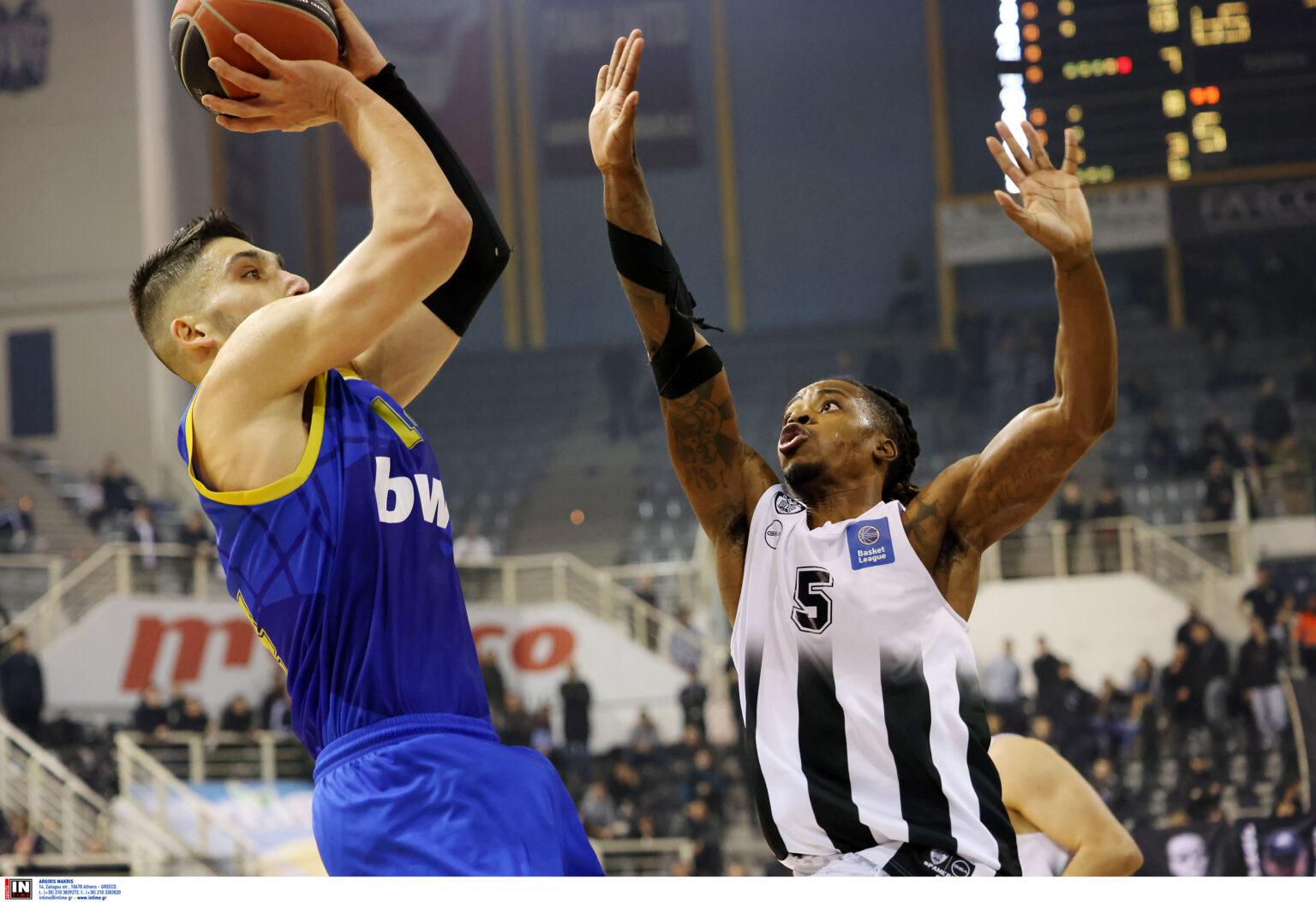 Basket League: Το Περιστέρι κέρδισε (81-70) τον ΠΑΟΚ στη Θεσσαλονίκη, διέλυσε (96-79) τον Άρη ο Παναθηναϊκός