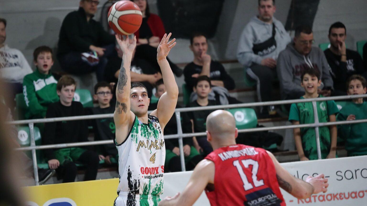 Μίλων – Ελευθερούπολη 99-84: Πήρε τη ματσάρα των δύο παρατάσεων