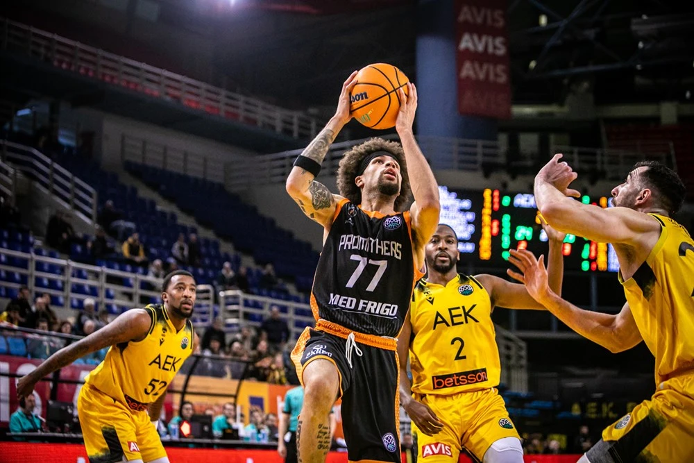 ΑΕΚ – Προμηθέας 67-79: Με απίθανο Χέιλ προκρίθηκε στους 8 (vid)