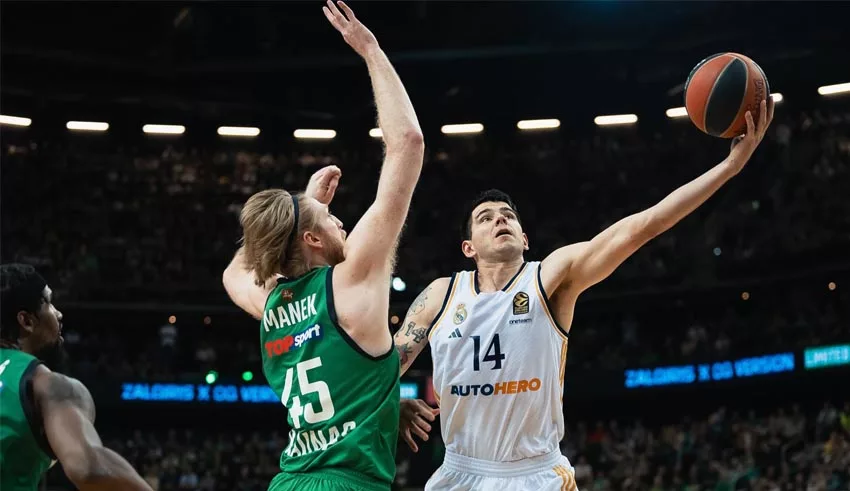 Ζαλγκίρις – Ρεάλ Μαδρίτης 62-64: Με buzzer beater του Ντεκ έκλεισε την κανονική διάρκεια