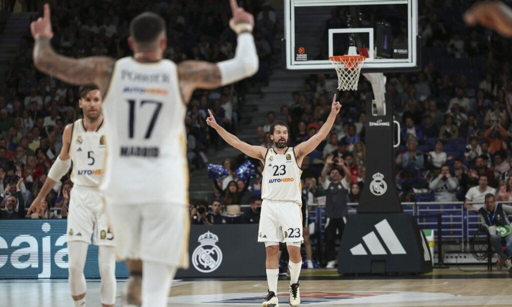 Ρεάλ Μαδρίτης – Μπασκόνια 90-74: Με ευκολία έκανε το 1-0