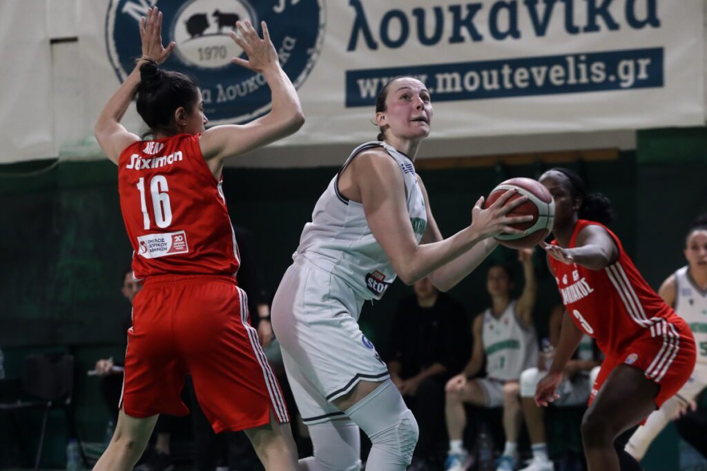 Α1 Γυναικών: Παναθηναϊκός – Ολυμπιακός 60-50