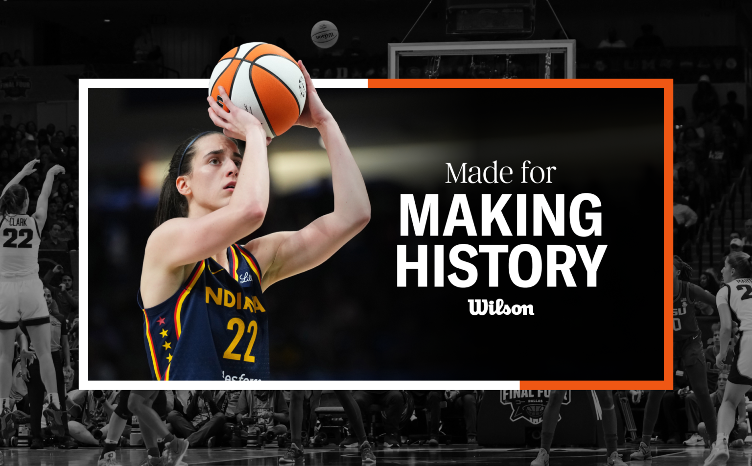 Η Κέιτλιν Κλαρκ υπογράφει ιστορικό πολυετές συμβόλαιο με την Wilson