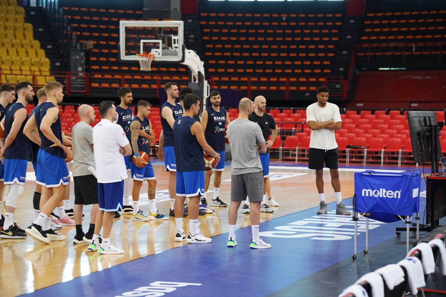 Εθνική Ανδρών: Αυξήθηκαν οι παρόντες στο ΣΕΦ