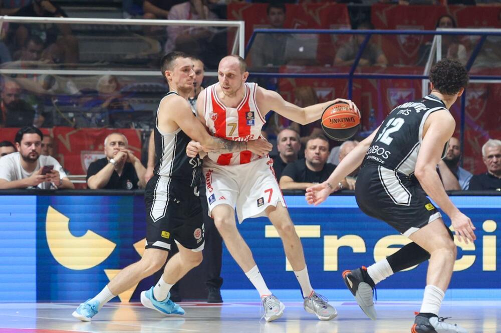 Ερυθρός Αστέρας – Παρτιζάν 89-88: Με clutch Νταβίντοβατς και Μίτροβιτς έγινε το 1-0