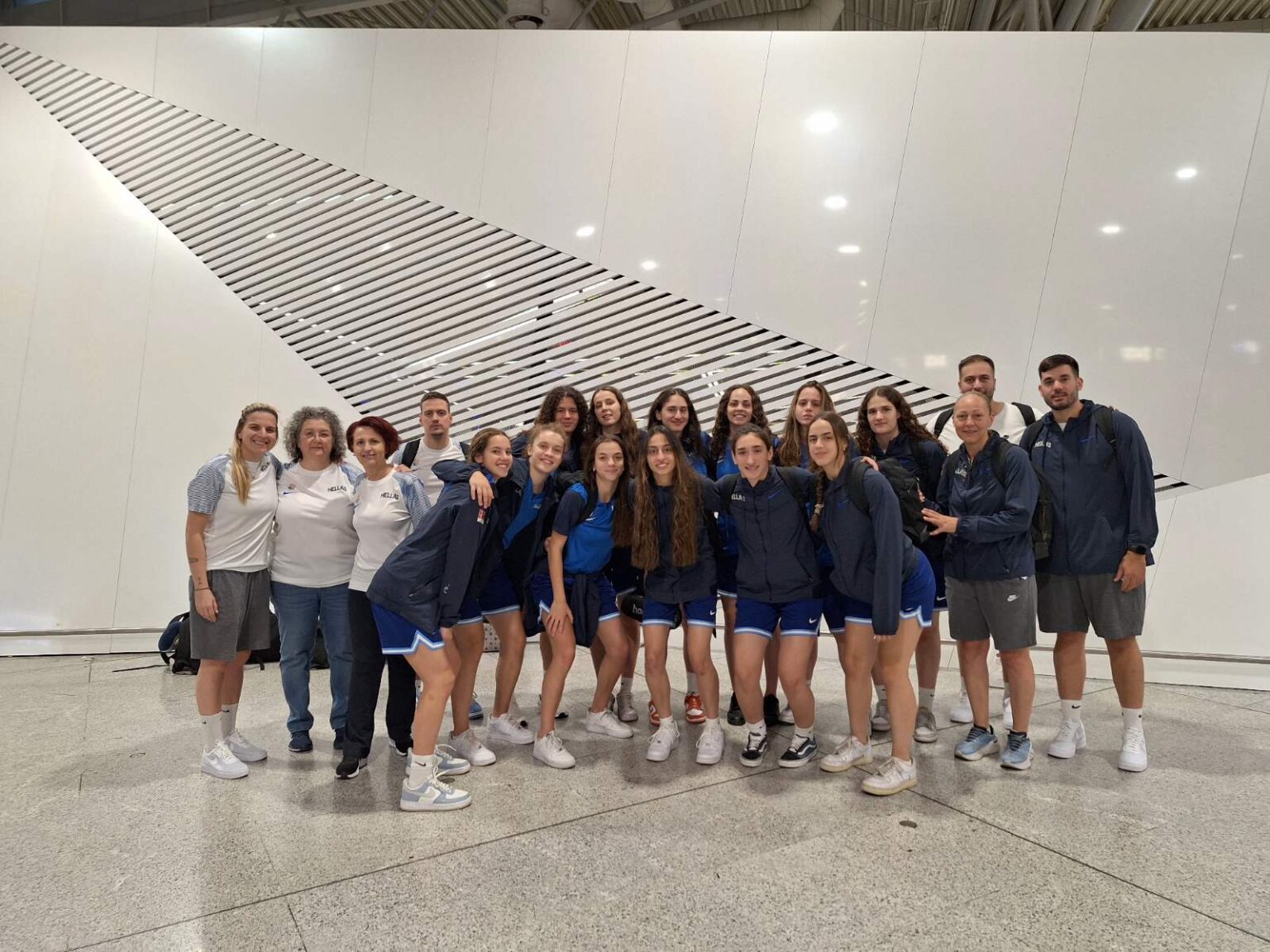 Αναχώρησε η Εθνική Νεανίδων U18 για το Πλοϊέστι