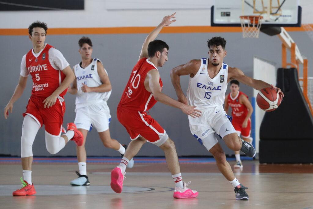 Εφήβων: Ισπανία-Ελλάδα 74-73