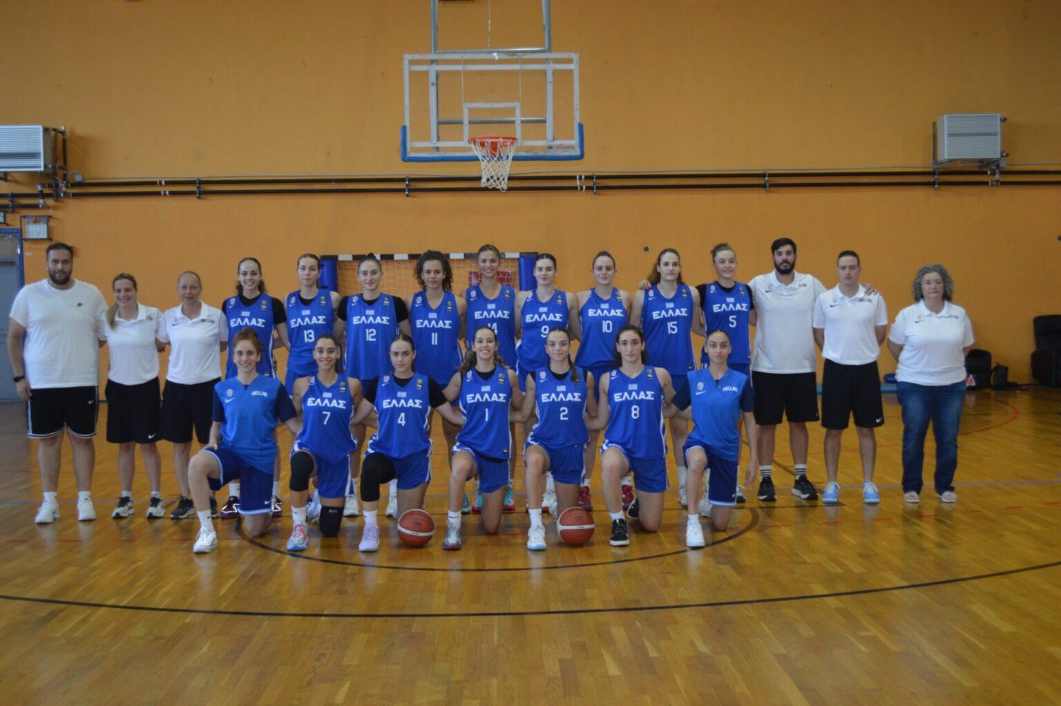 Νεανίδων (U18): Ελλάδα-Ρουμανία 87-57