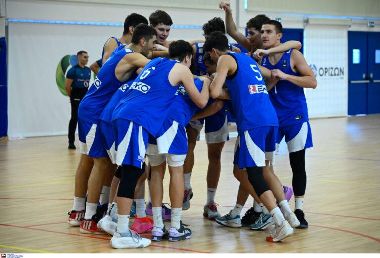 Παίδων: Ελλάδα – Βέλγιο 68-61