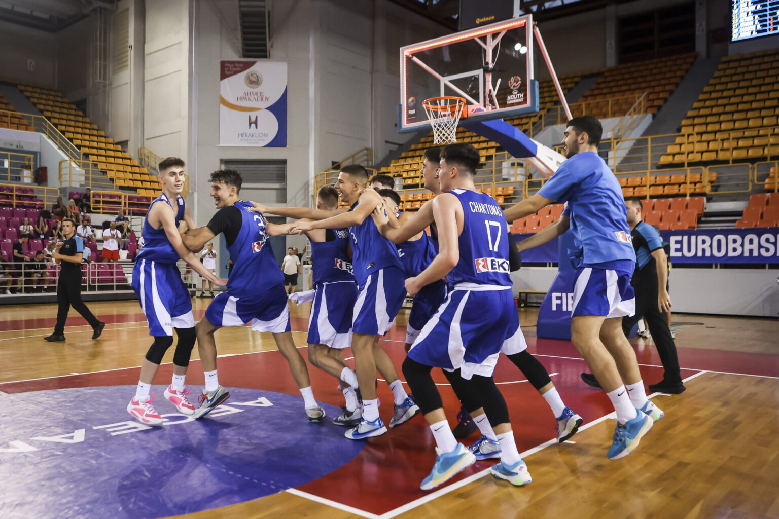 Ευρωμπάσκετ U16: Ισπανία – Ελλάδα για μια θέση στον τελικό