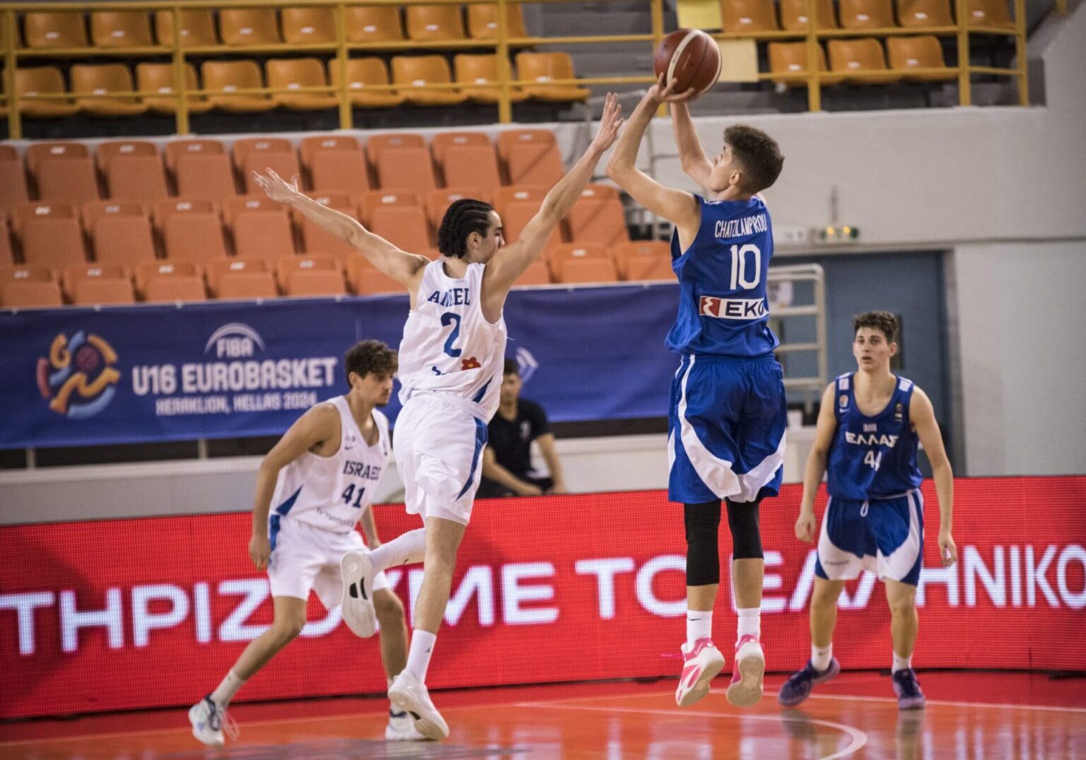 Ευρωμπάσκετ U16: Ισραήλ-Ελλάδα 59-78
