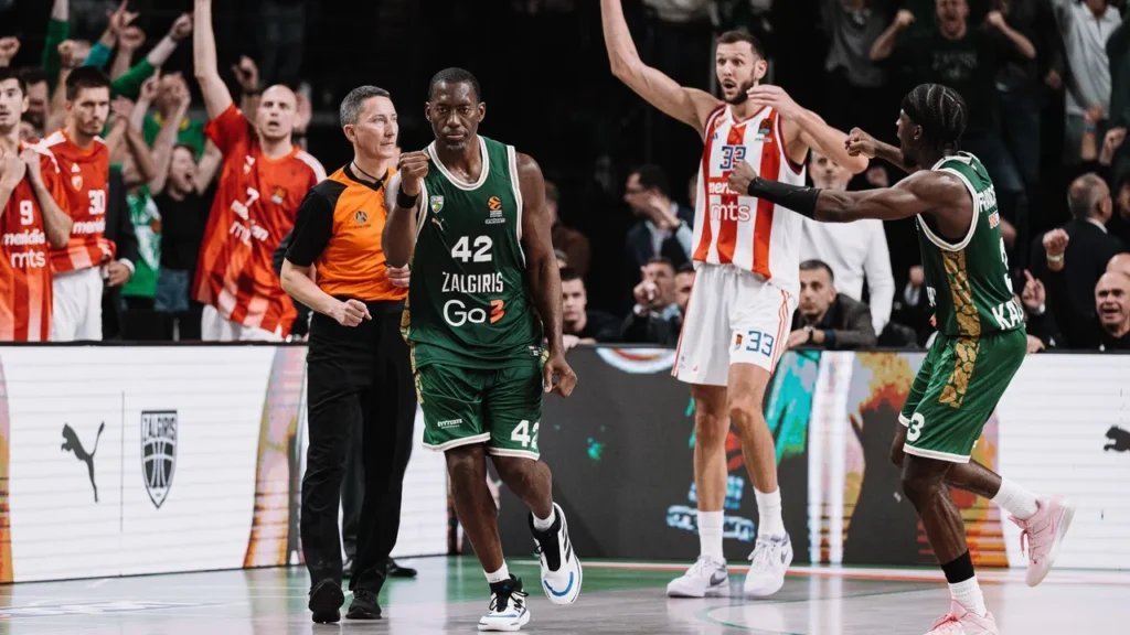 Ζάλγκιρις – Ερυθρός Αστέρας 86-84: Ο Ντάνστον έβαλε επίλογο σε επικό φινάλε στο Κάουνας