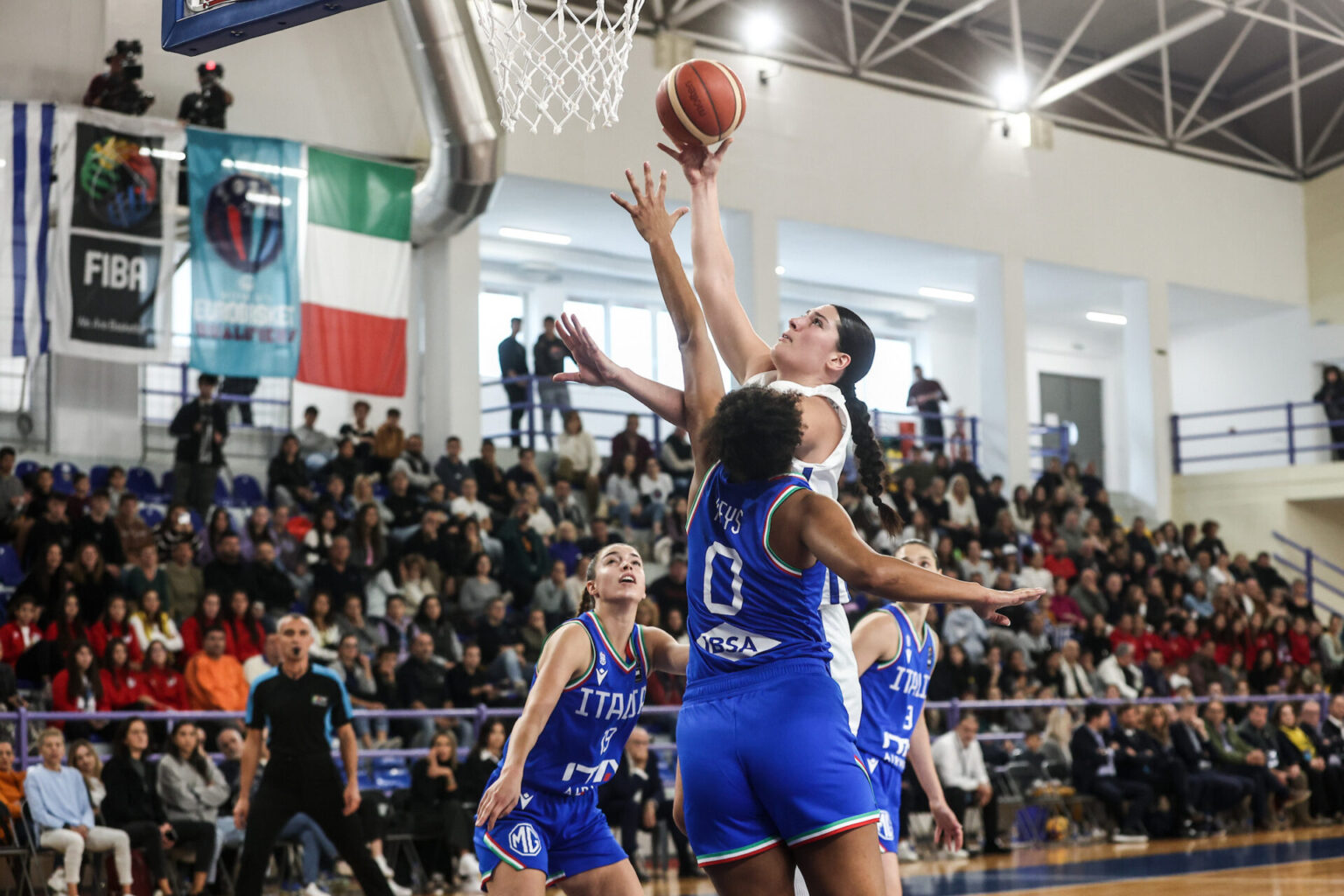 Εθνική Γυναικών: Ελλάδα – Ιταλία 56-45 (pics)