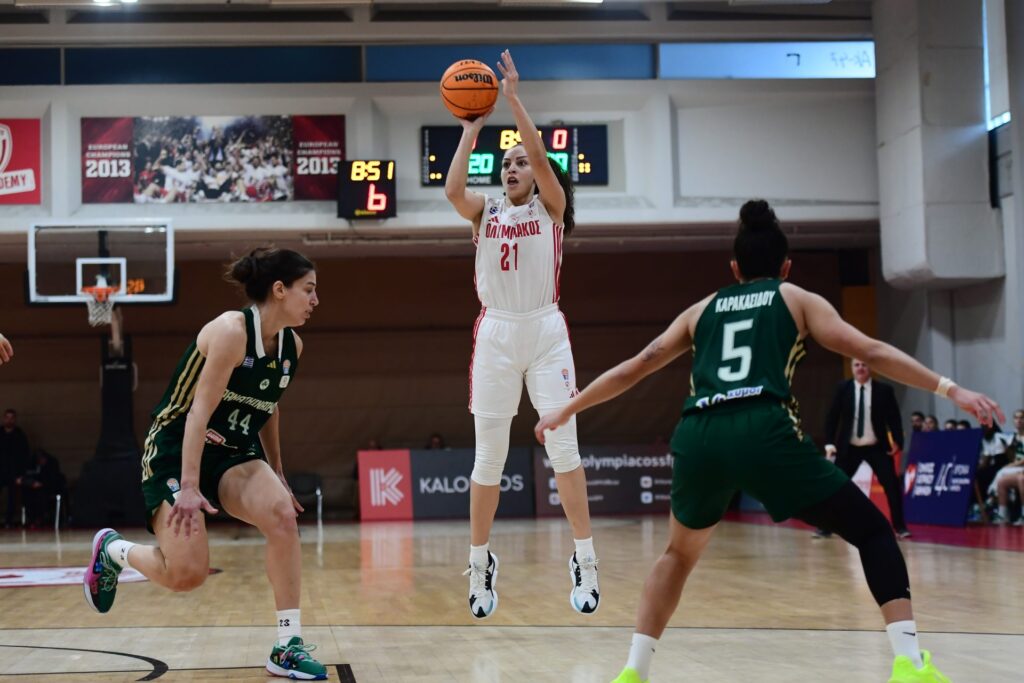 Α1 Γυναικών: Ολυμπιακός – Παναθηναϊκός 86-66