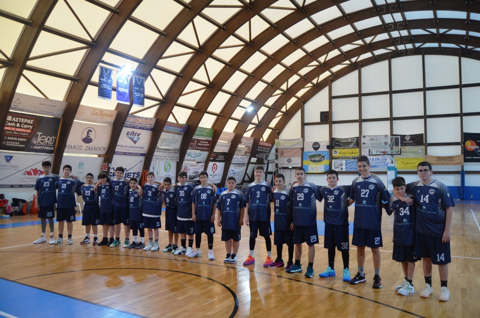 Νέες στολές για τις ακαδημίες μπάσκετ του ΓΣ Σκιάθου