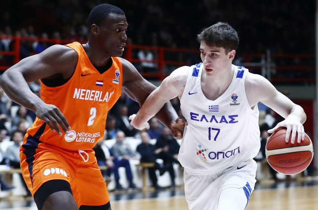 Εθνική Ανδρών: Ελλάδα – Ολλανδία 63-53