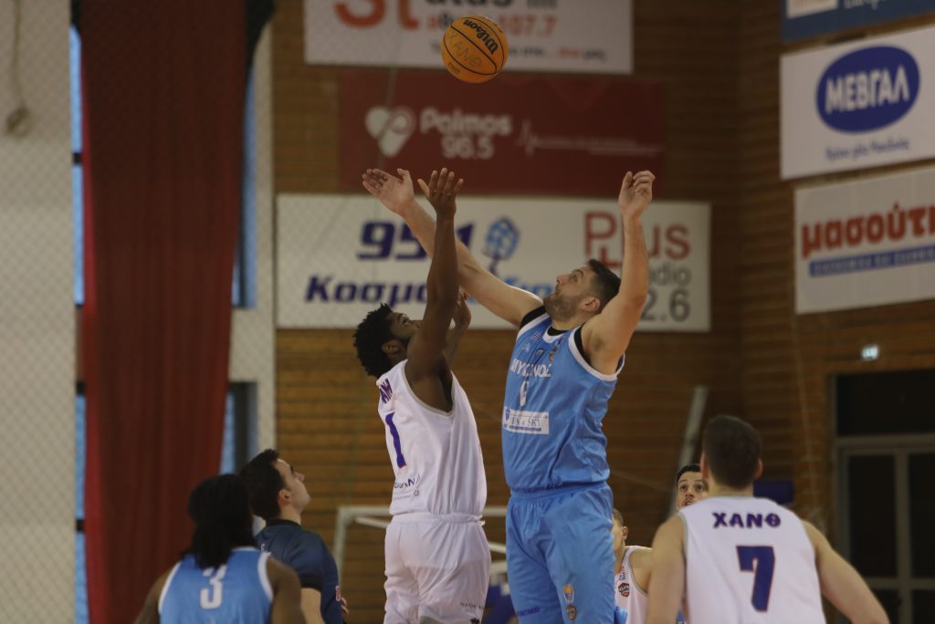 ΧΑΝΘ – Μύκονος 85-93: Πήρε τη νίκη και έμεινε στην πρώτη θέση