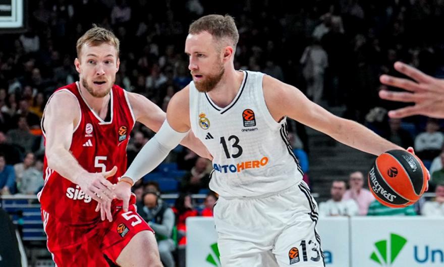 Euroleague: Που θα δείτε το Ρεάλ – Μπάγερν για τα play-in, από το οποίο θα προκύψει ο αντίπαλος του Ολυμπιακού