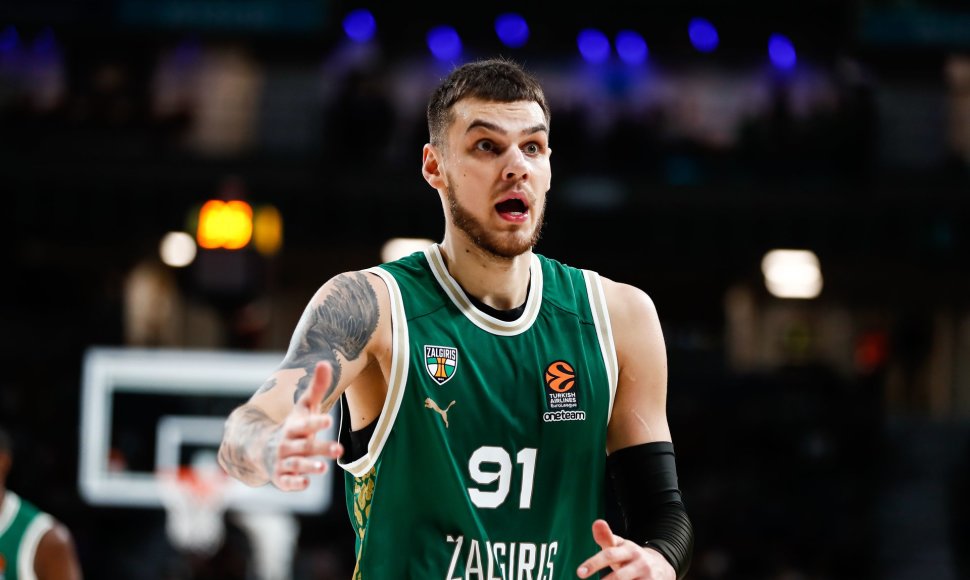 Ζαλγκίρις: Πολύ κοντά σε νέο συμβόλαιο με τον Σιρβίντις