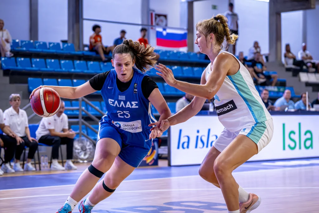 Ευρωμπάσκετ Νεανίδων: Σλοβενία – Ελλάδα 81-74