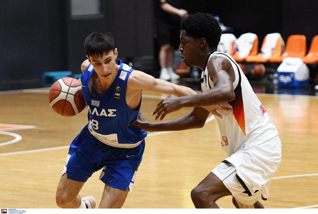 Εθνική Παίδων: Ελλάδα-Γερμανία 62-57