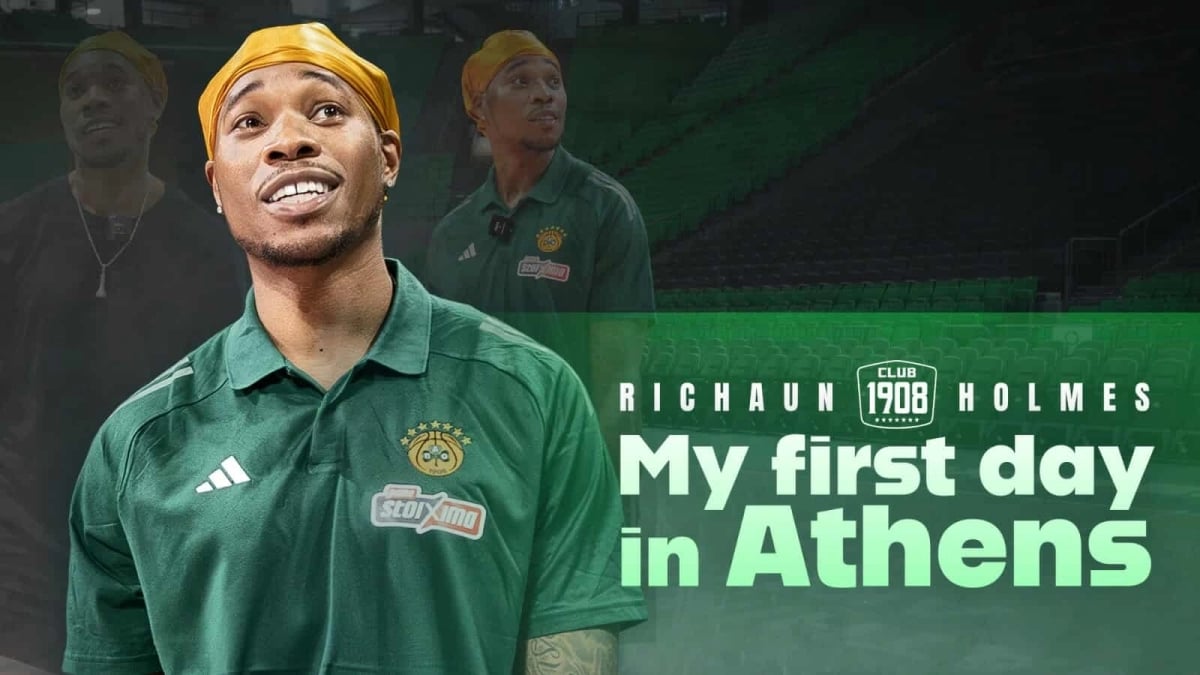 Παναθηναϊκός: Η πρώτη μέρα του Χολμς στην Αθήνα