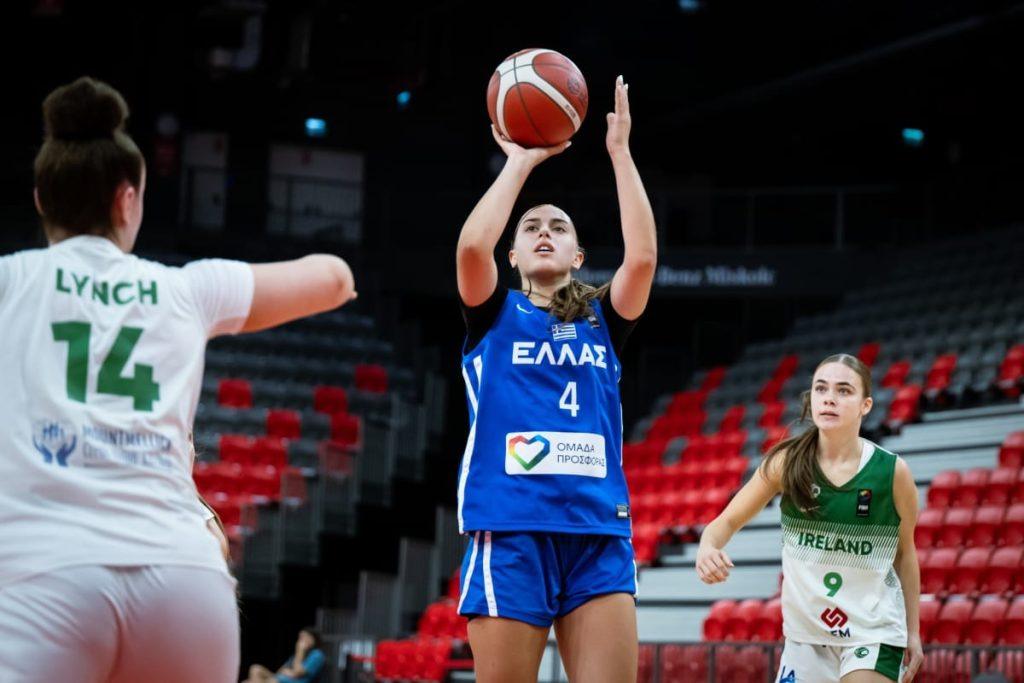 Ευρωμπάσκετ U20: Ιρλανδία – Ελλάδα 63-67