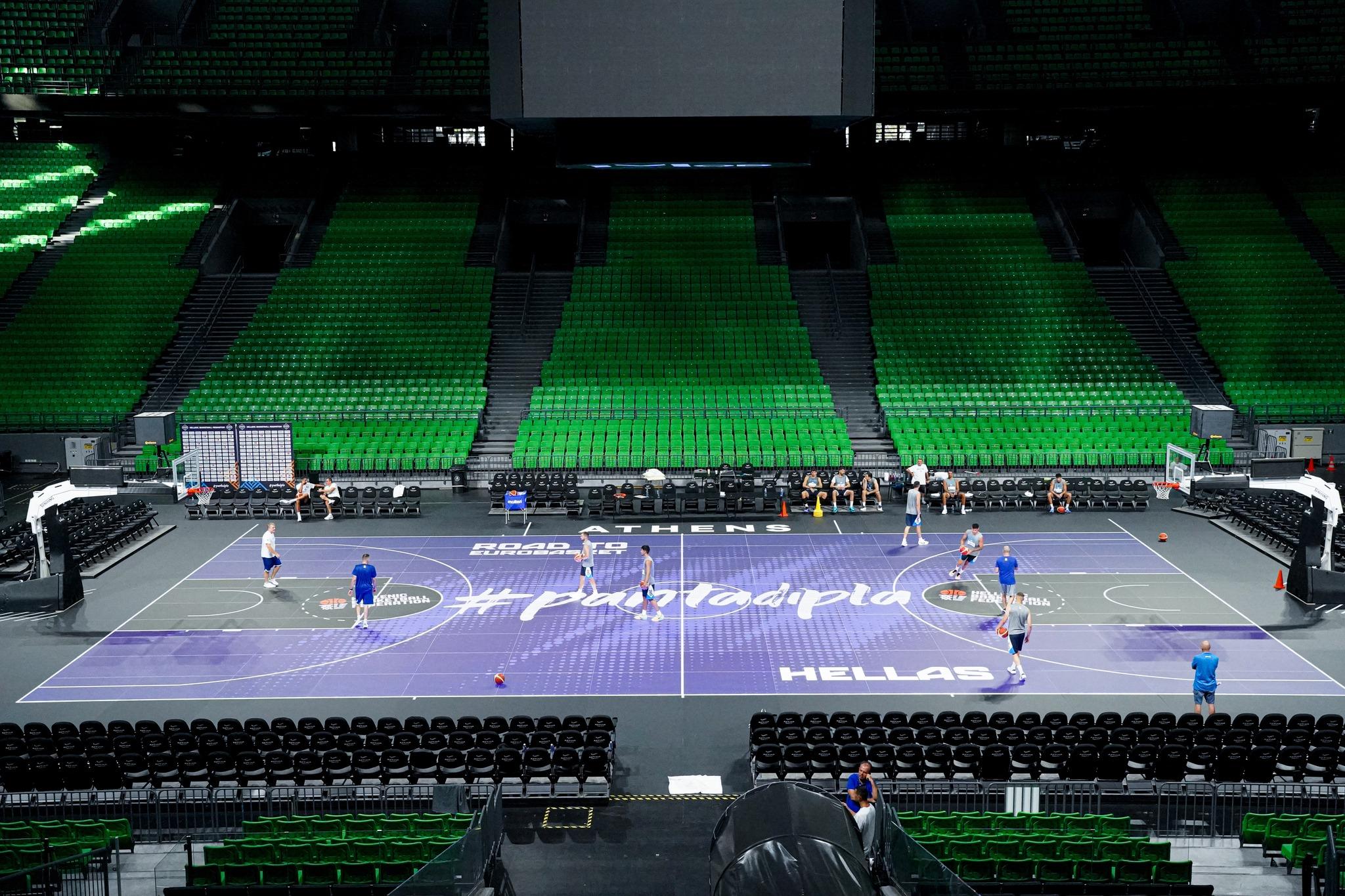 Εθνική Ανδρών: Εκδοτήρια στο ΟΑΚΑ