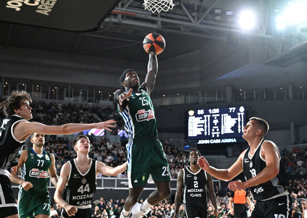 Παναθηναϊκός – Παρτίζαν 91-82: Διπλός Γιούρτσεβεν και ορεξάτος Ναν οδήγησαν τους πράσινους στο πρώτο σοβαρό τεστ