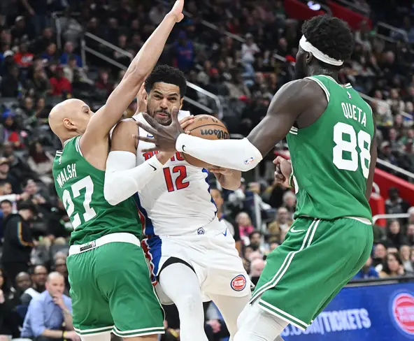 Pistons – Celtics 104-103: Το Ντιτρόιτ κράτησε την κορυφή της Ανατολής